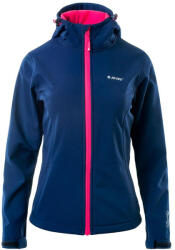 HI-TEC Női softshell kabát Caria II S kék|rózsaszín