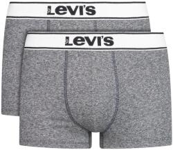 Levi's Férfi boxeralsó, Levi's Trunk 2 Pairs Briefs, szürke S szürke