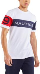 Nautica Calvin T-Shirt férfi rövid ujjú póló - fehér S fehér