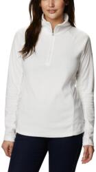 Columbia Női polár pulóver, Columbia Glacial IV Half Zip Fleece, fehér M fehér