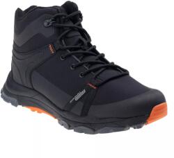 HI-TEC Férfi vízálló túracipő Himba Mid Cut 42 fekete|narancssárga|sárga