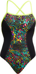 Funkita Bond Girl One Piece női egyrészes fürdőruha S fekete|színes