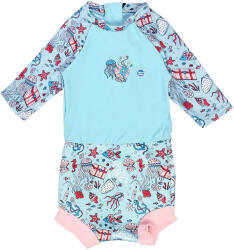 Splash About UPF 50+ gyerek overall Splash About Happy Nappy S kék|rózsaszín