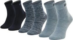 Skechers Fiú zokni, Skechers 3PPK Boys Mech Ventilation Socks, kék 30 kék