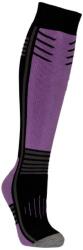 TRESPASS Unisex sízokni Icy fekete|lila
