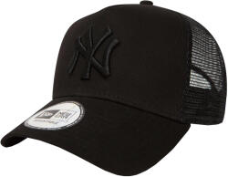 NEW ERA Férfi baseball sapka, New Era Clean Trucker New York Yankees MLB Cap, fekete fekete