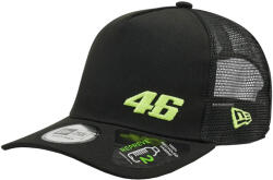 NEW ERA Férfi baseball sapka, New Era Repreve Flawless A-Frame Trucker VR46 Cap, fekete fekete