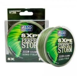 Gruppo DP ASSO PE8X PERFECT STORM 300M 0, 32mm 21, 70KG 32/100 zöld
