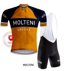 REDTED Vintage molteni narancssárga kerékpáros ruházat - REDTED 3XL narancssárga