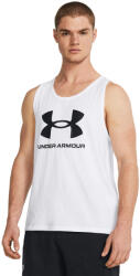 Under Armour Póló Under Armour Sportstyle Logo Tank, Fehér, Férfiak L fehér|fekete