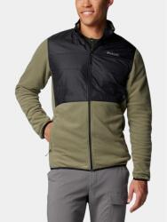 Columbia Basin Butte Full Zip Fleece II férfi polár pulóver S fekete|zöld