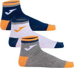 JOMA Uniszex zokni, Joma Twin 3PPK Socks, szürke 39 szürke