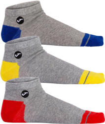 JOMA Uniszex zokni, Joma Gark 3PPK Socks, szürke 39 szürke