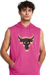 Under Armour Project Q2 Payoff Fleece HD férfi edzőpóló L rózsaszín