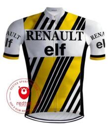 REDTED Renault Elf kerékpáros mez - RedTed M fehér|fekete