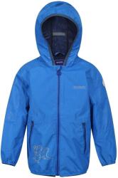 Regatta Gyermekek/gyermekek vízálló kabát 12-18 Mois kék|szürke