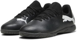 PUMA FUTURE 7 PLAY IT ifjúsági futballcipő PUMA Black White fehér|fekete