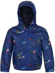 Regatta Gyerek kapucnis vízálló kabát, Muddy Puddle Peppa Pig 6-12 HONAP kék