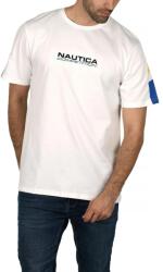 Nautica Tonkin T-Shirt férfi rövid ujjú póló S fehér