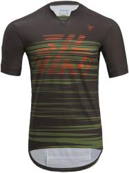 SILVINI Gallo férfi kerékpáros mez L barna|narancssárga