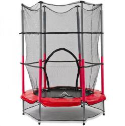ACTION ONE Trambulin biztonsági hálóval 140 cm vörös
