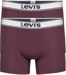 Levi's Férfi boxeralsó, Levi's Boxer 2 Pairs Briefs, burgundia M barna|vörös