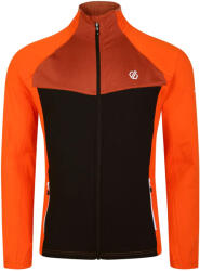 Dare2b Férfi felső - Substratum Core Stretch Full Zip XL fekete|narancssárga