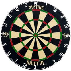 Dart tábla, hagyományos, Mythic Griffin, sisalból, élezett dróttal, HD minőség 4 KG