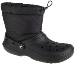 Crocs Női hótaposó, Crocs Classic Lined Neo Puff Boot fekete