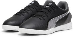 PUMA KING MATCH IT futballcipő PUMA Black White Cool Dark Gray fehér|fekete|szürke