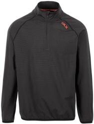 Trespass Férfi felső Hulton DLX Half Zip Fleece L fekete