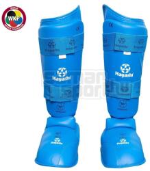 HAYASHI Lábfejes lábszárvédő, WKF, Hayashi, karate, kék 2XL kék