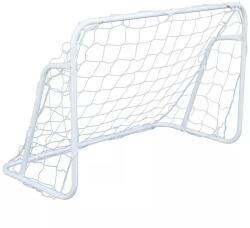 AKTIVSPORT Futball kapu Aktivsport Kick acél 120x80x60 cm fehér