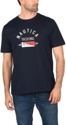 Nautica Levi T-Shirt férfi rövid ujjú póló - sötétkék (0e0a3a8b-4c6a-48e1-b13b-6270a2c2b6eb)