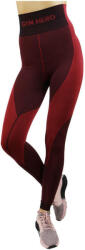 GYM HERO Női leggings, GymHero Leggins RUSTY, burgundia S barna|vörös