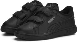 PUMA Smash 3.0 Leather V Sneakers Gyerekek PUMA Black Shadow Gray 2XS fekete|szürke