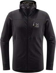Haglöfs Férfi trekking pulóver Haglöfs L. I. M Mid Comp Hood M szürke