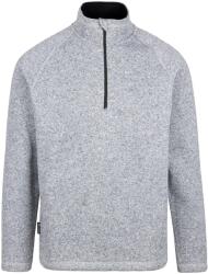 Trespass Férfi Corsham Marl Half Zip Fleece felső M szürke