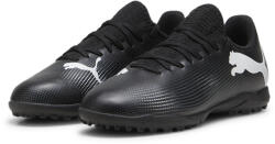 PUMA FUTURE 7 PLAY TT ifjúsági futballcipő PUMA Black White fehér|fekete
