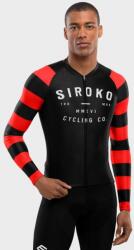 SIROKO Férfi hosszú ujjú mez Cycling SIROKO M2 Rider M fekete|vörös