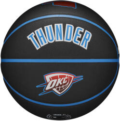 Wilson Kosárlabda Wilson NBA Team City Collector Oklahoma City Thunder Ball, 7-es méret 7 fekete|kék