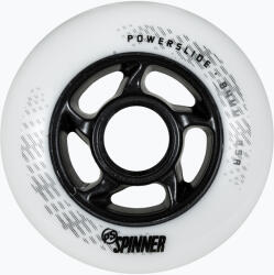 Powerslide Spinner 84mm/88A görkorcsolya kerekek 4 db. fehér