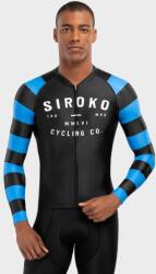 SIROKO Férfi hosszú ujjú mez Cycling SIROKO M2 Legend M fekete|kék