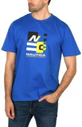 Nautica St Vincent T-Shirt férfi rövid ujjú póló - kék S kék