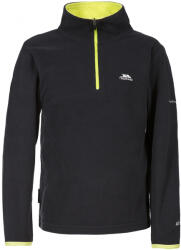 Trespass Gyermek fiúk Etto Half Zip Fleece felső 5 - 6 EVES fekete