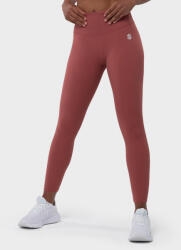 SIROKO Női közepes magasságú leggings Fitness SIROKO Success XL bordó|narancssárga|vörös