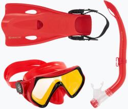 Aqualung Gyermek Snorkelling Hero készlet vörös