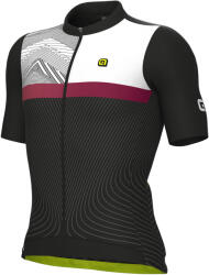 Alé Cycling Férfi kerékpáros mez - Alé Zig Zag S fekete
