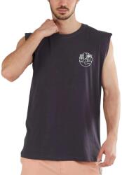 Fundango Glader Tank-T férfi rövid ujjú póló - fekete S fekete