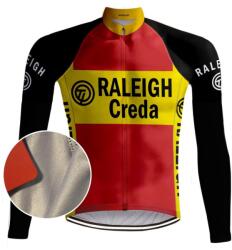 REDTED Vintage Ti-Raleigh-Redded Vintage kerékpáros mez M fekete|színes|sárga